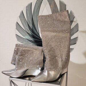 Steve Madden Sparkle Rhinestones boots